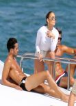 Jennifer Lopez on Yacht in Miami - Filming 