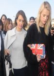 Jessica Alba - Arrives at The Nina Ricci Catwalk Show At Paris Fashion Week - February 2014