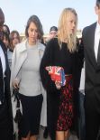 Jessica Alba - Arrives at The Nina Ricci Catwalk Show At Paris Fashion Week - February 2014