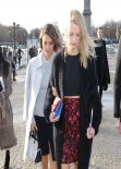 Jessica Alba - Arrives at The Nina Ricci Catwalk Show At Paris Fashion Week - February 2014