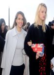 Jessica Alba - Arrives at The Nina Ricci Catwalk Show At Paris Fashion Week - February 2014