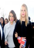 Jessica Alba - Arrives at The Nina Ricci Catwalk Show At Paris Fashion Week - February 2014