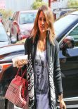 Jessica Alba Street Style - Wearing a Young Mick Jagger T-shirt - February 2014