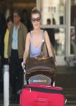 Joanna Krupa - Arrives to LAX Airport - February 2014