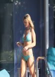 Joanna Krupa Hot in Bikini – Poolside, Miami February 2014
