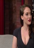 Kat Dennings - Late Show with David Letterman in New York (Screencaps)