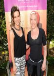Kate Beckinsale Positively Glowing at Yoga Fundraiser Benefit for Breast Center in Los Angeles