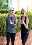 Kate Upton is Fat - Jogging (walk) With a Friend - February 2014