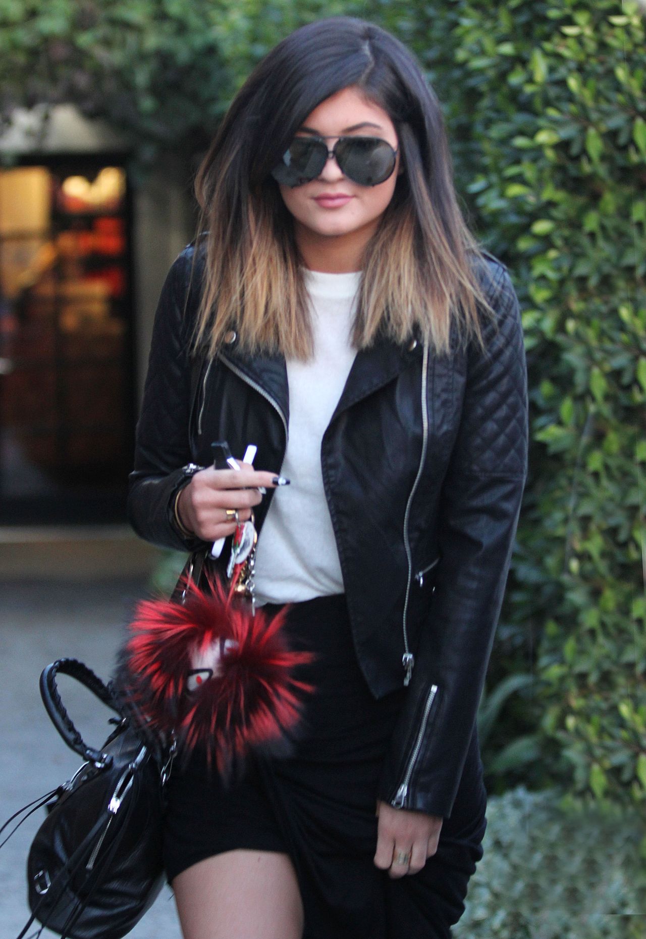 Kylie Jenner Hair Style - Goes to Andy LeCompte Salon in Los Angeles