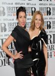 Kylie Minogue and Dannii Minogue - 2014 Brit Awards