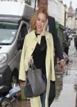 Kylie Minogue Street Candids - London, February 2014