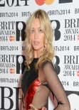 Laura Whitmore - 2014 BRIT Awards in London