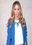 Lauren Pope Night Out Style - Out in London, February 2014