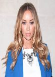 Lauren Pope Night Out Style - Out in London, February 2014