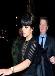 Lily Allen Arriving at the Esquire BAFTA Party, Feb. 2014