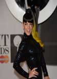 Lily Allen Wearing WilliamVintage - BRIT Awards 2014 at the 02 Arena, London
