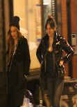 Lindsay Lohan & Ali Lohan Street Style - East Village, February 2014