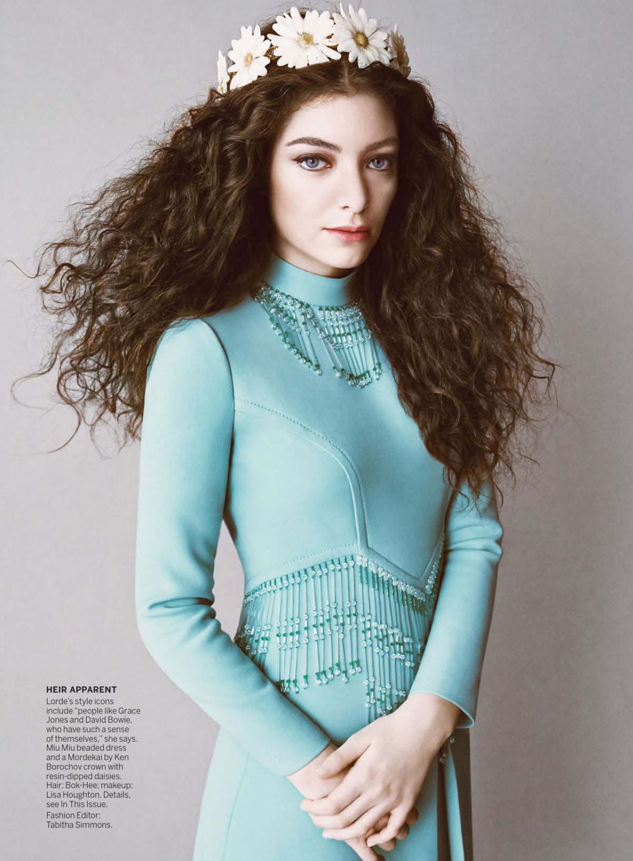 Lorde – Vogue Magazine (USA) – March 2014 Issue