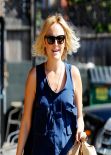 Malin Akerman in Jeans - Goes Out for Lunch - Los Angeles, February 2014
