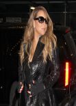 Mariah Carey - Stops by MTV Studios in New York, February 2014