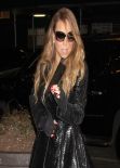 Mariah Carey - Stops by MTV Studios in New York, February 2014