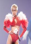 Miley Cyrus Performs at Bangerz Tour in Vancouver, February 2014