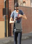 Nikki Reed Gym Style - Heads Out of the Gym Following a Morning Workout - Los Angeles, February 2014