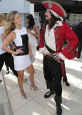 Nina Agdal and Captain Morgan