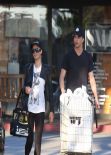 Paris Hilton and River Viiperi (Her Boyfriend) Shop For Groceries - February 2014
