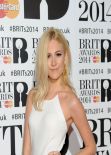 Pixie Lott Wearing DKNY Dress at 2014 BRIT Awards in London • CelebMafia