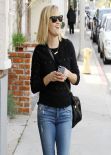 Reese Witherspoon in Jeans - Out For Lunch in Brentwood - Feb. 2014