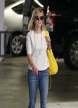 Reese Witherspoon in Jeans, Out for Lunch In Brentwood - February 2014