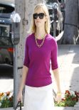 Reese Witherspoon on the Street in Brentwood, February 2014