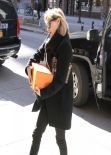 Reese Witherspoon Street Style - Out in New York City - February 2014