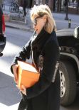 Reese Witherspoon Street Style - Out in New York City - February 2014