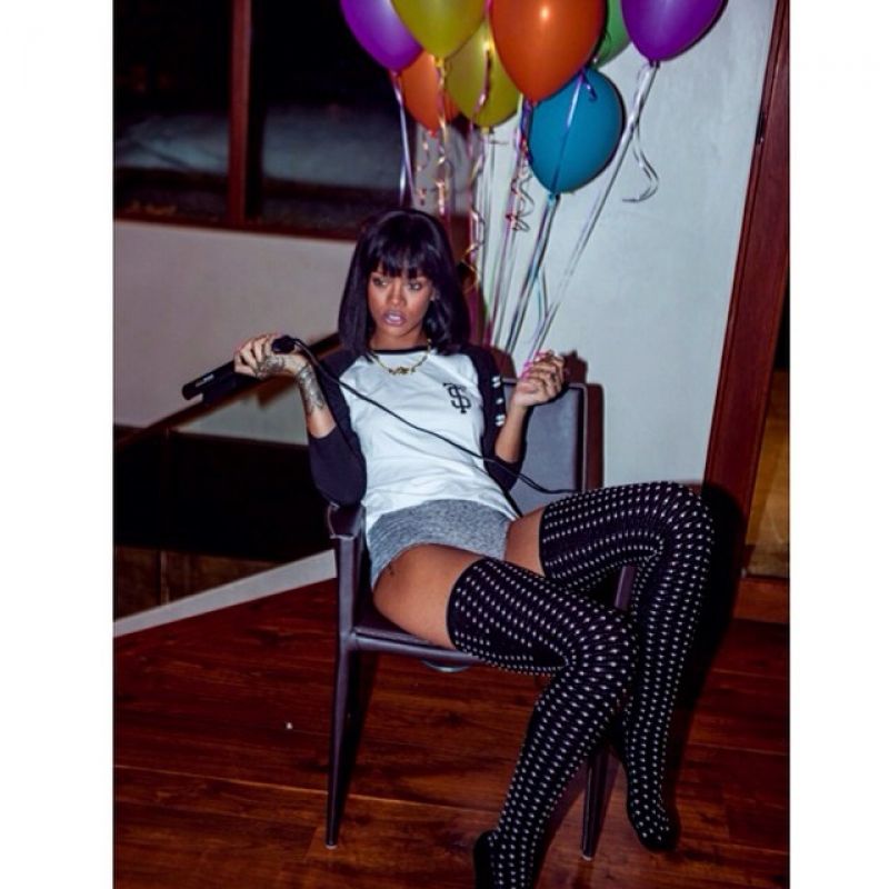 Rihanna - Instagram Photos - February 2014 • CelebMafia
