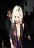 Rita Ora Visited McDonalds in North London, February 2014