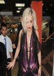 Rita Ora Visited McDonalds in North London, February 2014