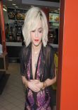 Rita Ora Visited McDonalds in North London, February 2014