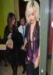 Rita Ora Visited McDonalds in North London, February 2014