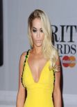 Rita Ora Wearing Prada Dress – 2014 BRIT Awards