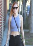 Rumer Willis Street Style - Out in West Hollywood - February 2014
