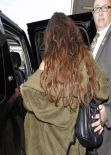 Selena Gomez - Leaving LAX Airport in Los Angeles - February 2014
