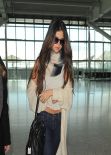 Selena Gomez Street Style - At Heathrow Airport in London, February 2014