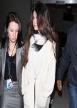 Selena Gomez Street Style - At LAX Airport, February 2014