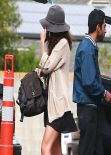 Selena Gomez Street Style - Out For Lunch At Hugo