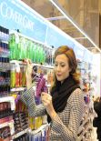 Stacy Keibler - Duane Reade Drug Store in Soho - New York City, Feb. 2014