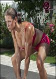 Stephanie McMahon Sexy in Bikini Working Out - Chris Zimmerman Photoshoot (2012)