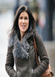 Susanna Reid in Tight Jeans - BBC Media Studios Manchester, February