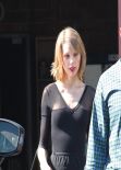 Taylor Swift at a Dance Studio in Los Angeles, February 2014